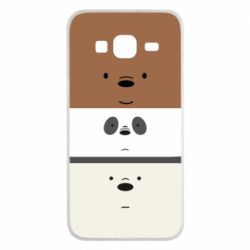 Чохол для Samsung J3 2016 We bare bears ice cream - PrintSalon