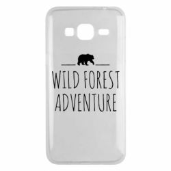 Чехол для Samsung J3 2016 Wild forest adventure - PrintSalon