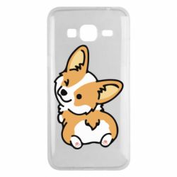 Чехол для Samsung J3 2016 Winking Corgi - PrintSalon