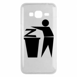 Чехол для Samsung J3 2016 Z is a trash - PrintSalon