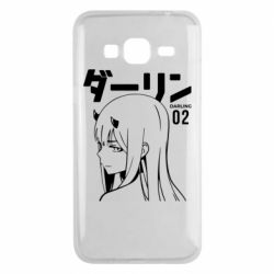 Чехол для Samsung J3 2016 Zero Two Girl - PrintSalon