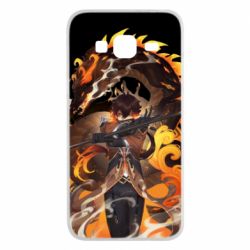 Чохол для Samsung J3 2016 Zhongli Geo Archon Morax - PrintSalon
