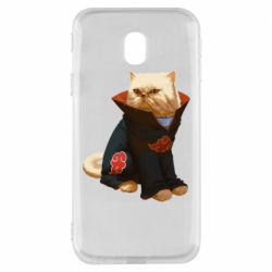 Чехол для Samsung J3 2017 Akatsuki angry cat - PrintSalon