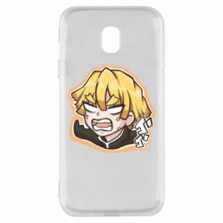 Чехол для Samsung J3 2017 Angry Zenitsu Agatsuma