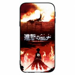 Чехол для Samsung J3 2017 Attack of the Titans - PrintSalon