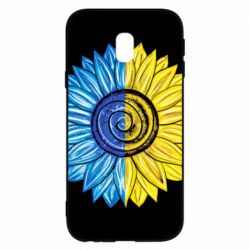 Чехол для Samsung J3 2017 Большой подсолнух Украина - PrintSalon