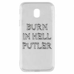 Чехол для Samsung J3 2017 Born in Hell Putin - PrintSalon