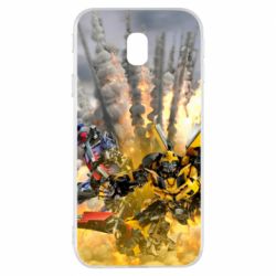 Чохол для Samsung J3 2017 Bumblebee and Optimus Prime - PrintSalon