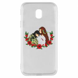 Чохол для Samsung J3 2017Дівчина цілує солдата - PrintSalon