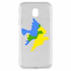 Чехол для Samsung J3 2017 Dove flag of Ukraine - PrintSalon