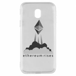 Чехол для Samsung J3 2017 Ethereum Rises - PrintSalon
