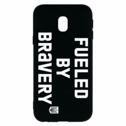 Чехол для Samsung J3 2017 Fueled by bravery - PrintSalon