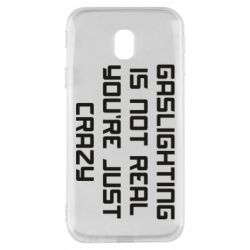 Чохол для Samsung J3 2017 Gaslighting is not real