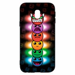 Чохол для Samsung J3 2017 Geometry Dash Levels - PrintSalon