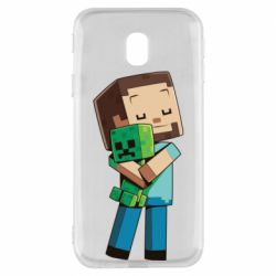 Чохол для Samsung J3 2017 Heroes from Minecraft - PrintSalon