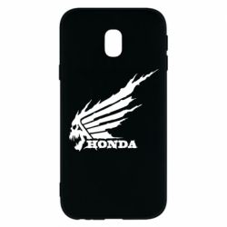 Чехол для Samsung J3 2017 Honda skull - PrintSalon