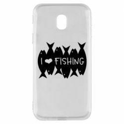 Чохол для Samsung J3 2017 I Love Fishing - PrintSalon