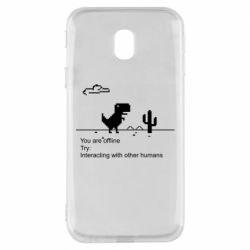 Чехол для Samsung J3 2017 Internet Dinosaur - PrintSalon