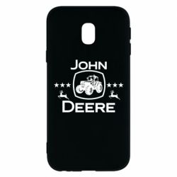 Чехол для Samsung J3 2017 John Deere and tractor fanArt - PrintSalon