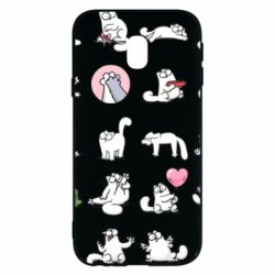 Чохол для Samsung J3 2017 Кот Саймона емоції - PrintSalon