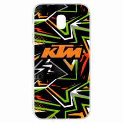 Чохол для Samsung J3 2017 KTM orange logo - PrintSalon