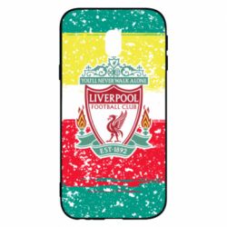 Чохол для Samsung J3 2017 Liverpool and logo colors - PrintSalon