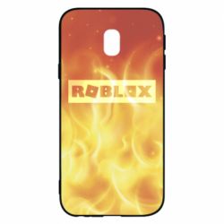Чохол для Samsung J3 2017 Logo and fire - PrintSalon
