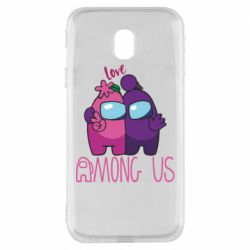 Чехол для Samsung J3 2017 Love is Among Us - PrintSalon