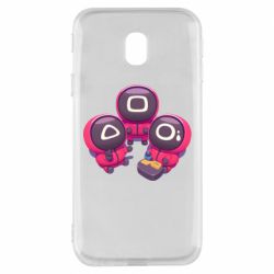 Чехол для Samsung J3 2017 Милые солдаты из игры в кальмара - PrintSalon