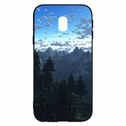 Чехол для Samsung J3 2017 Minecraft nature - PrintSalon