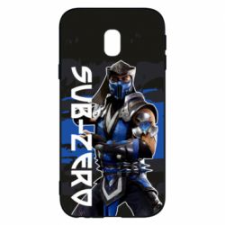 Чехол для Samsung J3 2017 Mortal Kombat  Sub-Zero - PrintSalon