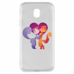 Чохол для Samsung J3 2017 Парочка. Котики - PrintSalon