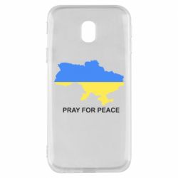 Чехол для Samsung J3 2017 Pray for peace - PrintSalon
