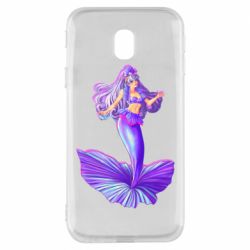 Чехол для Samsung J3 2017 Purple Mermaid Barbie - PrintSalon