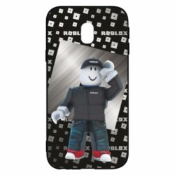 Чохол для Samsung J3 2017 Roblox And Metal Logo - PrintSalon