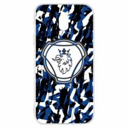 Чохол для Samsung J3 2017 Scania logo and grunge - PrintSalon