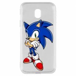Чехол для Samsung J3 2017 Sonic with smile - PrintSalon