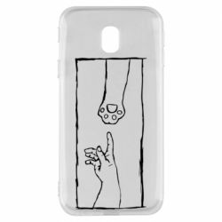 Чехол для Samsung J3 2017 Сreation meow - PrintSalon