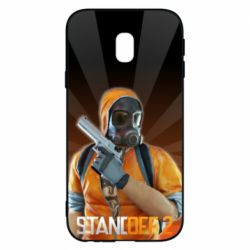Чехол для Samsung J3 2017 Standoff 2 Terrorist in a gas mask - PrintSalon