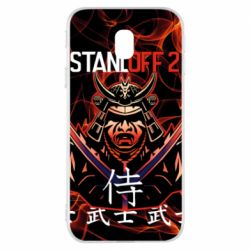 Чехол для Samsung J3 2017 Standoff Samurai And Fire - PrintSalon