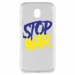 Чехол для Samsung J3 2017 Stop this war - PrintSalon