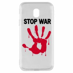 Чехол для Samsung J3 2017 Stop War - PrintSalon