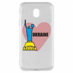 Чехол для Samsung J3 2017 Ukraine in heart - PrintSalon