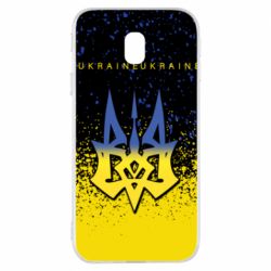 Чохол для Samsung J3 2017 Ukraine, yellow blue - PrintSalon