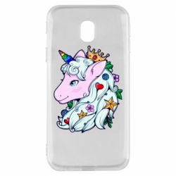 Чехол для Samsung J3 2017 Unicorn Princess - PrintSalon