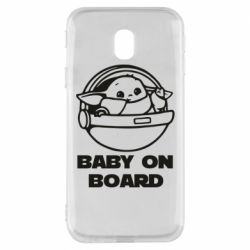 Чехол для Samsung J3 2017 Вaby on board - PrintSalon