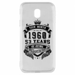 Чехол для Samsung J3 2017 Ваш месяц, год рождения (на английском) - PrintSalon