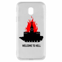 Чехол для Samsung J3 2017 Welcome to Hell - PrintSalon
