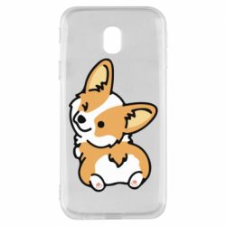 Чехол для Samsung J3 2017 Winking Corgi - PrintSalon