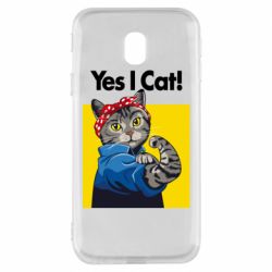 Чехол для Samsung J3 2017 Yes I Cat - PrintSalon